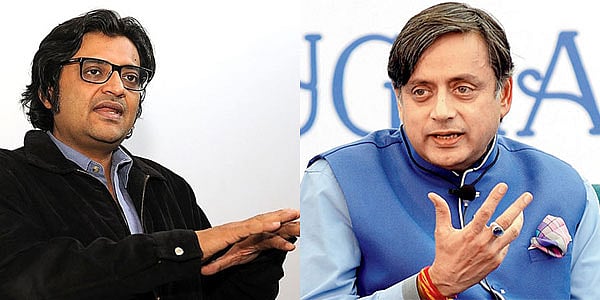 सुनंदा पुष्कर केस: थरूर की शिकायत पर रिपब्लिक टीवी और उसके संपादक अर्नब के खिलाफ केस दर्ज करने के आदेश