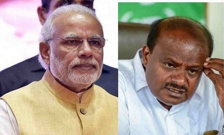 कालेधन का इस्तेमाल कर लोकतंत्र का गला घोंट रहे हैं  पीएम मोदी,  मेरे पास है सबूत: कुमारास्वामी