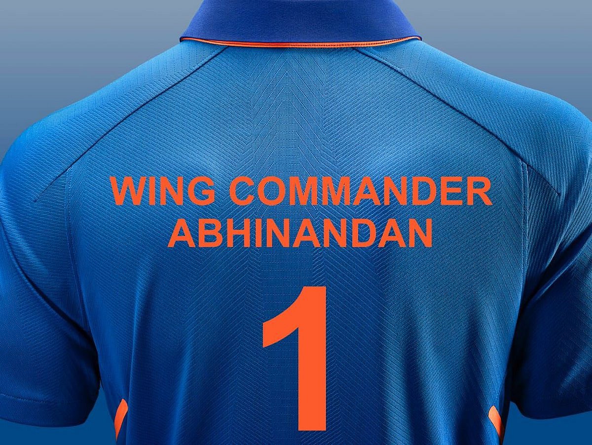 विंग कमांडर अभिनंदन को क्रिकेटरों ने ऐसे दी सलामी, टीम इंडिया ने जारी की उनके नाम की जर्सी