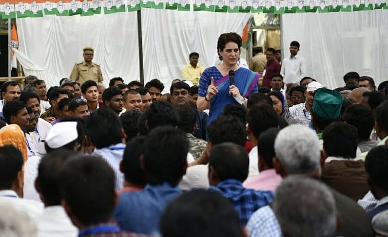 प्रियंका गांधी का ऐलान, अगर पार्टी कहेगी तो चुनाव लड़ने के लिए भी तैयार