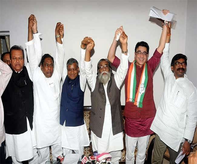 लोकसभा 2019: झारखंड महागठबंधन में सीटों का हुआ बंटवारा, 7 पर कांग्रेस और 4 सीटों पर जेएमएम लड़ेगी चुनाव