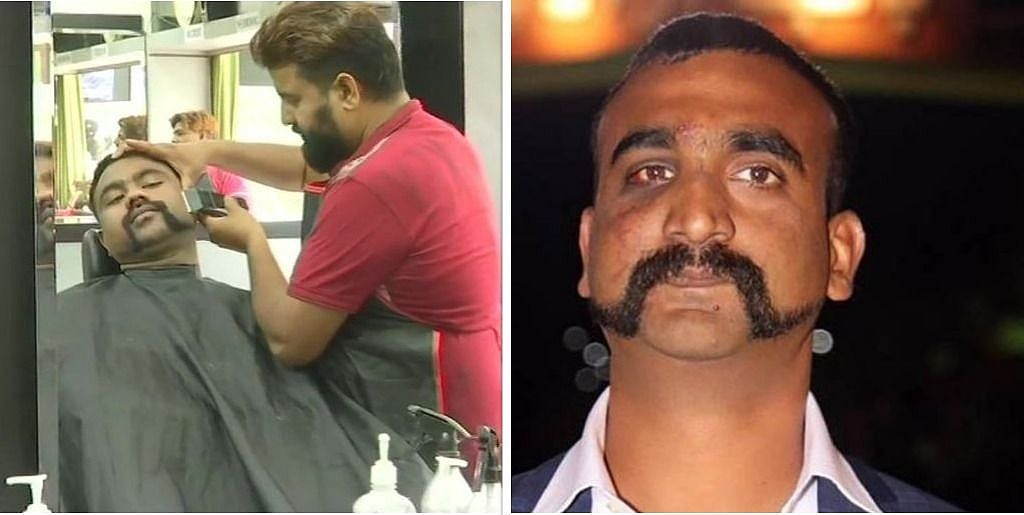 ‘अभिनंदन स्टाइल’ के दीवाने हुए युवा, बोले- मूंछें हों तो अभिनंदन जैसी