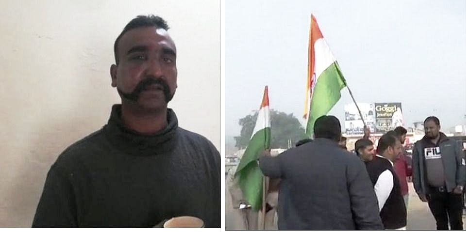 पाकिस्तान से लौट रहा है भारत का जांबाज सपूत, अभिनंदन के स्वागत में तिरंगे के साथ वाघा बॉर्डर पर उमड़ा जनसैलाब