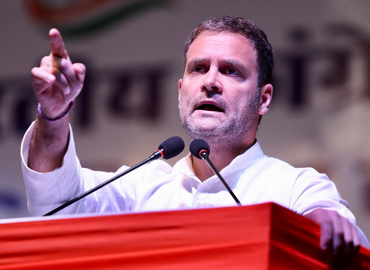 ओबीसी सम्मेलन में  राहुल बोले- देश को संबोधित करते वक्त मोदी के चेहरे पर दिखी घबराहट, हार देखकर डरे मोदी