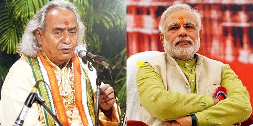 काशी में मोदी के प्रस्तावक रहे छन्नूलाल मिश्र ने की मनमोहन की तारीफ, कहा- यह सरकार नहीं करती कला का सम्मान