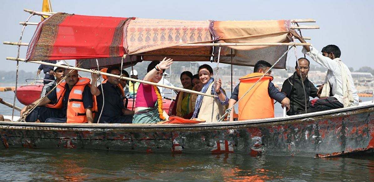 लोकसभा चुनाव: प्रियंका गांधी उत्तर प्रदेश में फिर करेंगी गंगा यात्रा, वाराणसी से बलिया तक तय करेंगी सफर