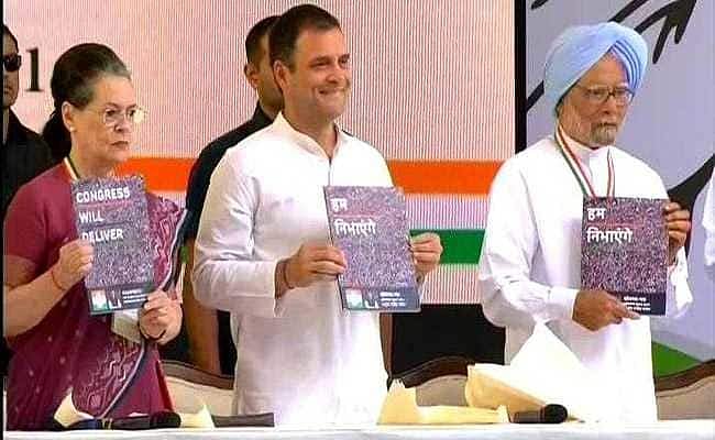 सबके लिए ‘न्याय’ के वादे के साथ कांग्रेस का घोषणापत्र जारी, यह रहे देश से किए गए प्रमुख वादे