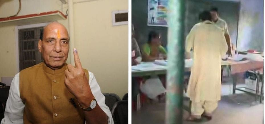 लोकसभा चुनाव: पांचवें चरण की 51 सीटों पर मतदान जारी, राजनाथ सिंह, मायावती समेत इन दिग्गजों ने डाला वोट 