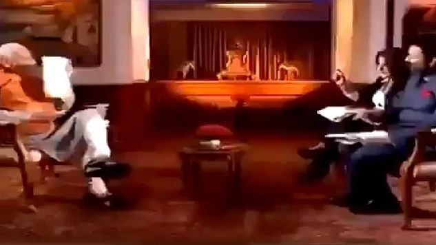 इंटरव्यू के वीडियो का स्क्रीनशॉट