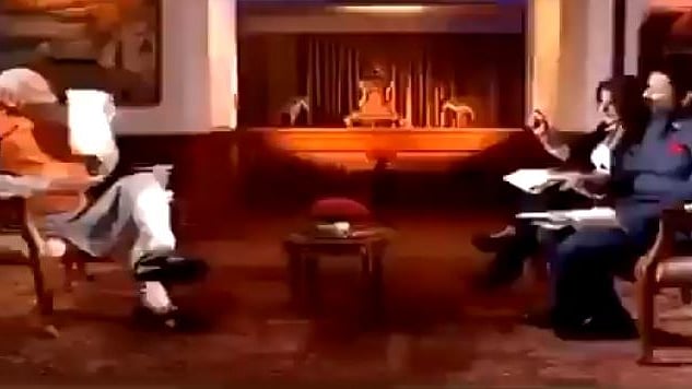 इंटरव्यू के वीडियो का स्क्रीनशॉट