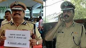 प्रज्ञा के विरोध में करकरे के वेश में विधानसभा पहुंचे एनसीपी विधायक, कहा- श्राप से नहीं, देश के लिए हुए शहीद