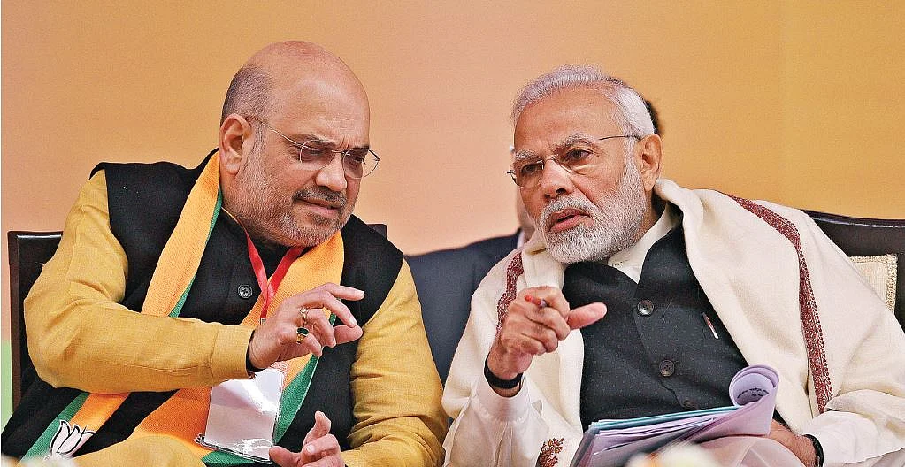 मोदी के बाद ‘वन टू टेन’ तक अमित शाह ही हैं सरकार, संघ की सलाह की भी अब नहीं  है कोई हैसियत