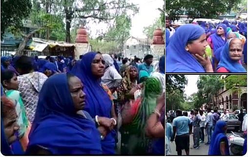 मध्य प्रदेश: अपने विधायक की गुंडागर्दी से बैकफुट पर बीजेपी, अफसर की पिटाई से नाराज निगम कर्मचारियों का प्रदर्शन
