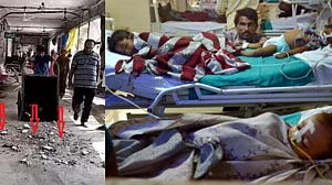 मुजफ्फरपुर के जिस अस्पताल में ‘चमकी’ ने ली दर्जनों बच्चों की जान, उस अस्पताल में हुआ हादसा, छत का हिस्सा गिरा