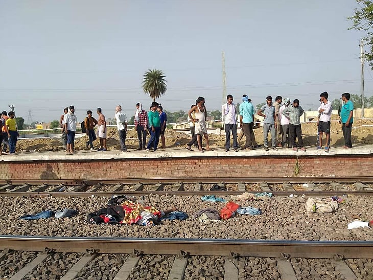 गर्मी से परेशान रेल यात्री उतरे थे ट्रैक पर, दूसरी तरफ से आ रही राजधानी की चपेट में आए, 4 की मौत, 6 घायल 