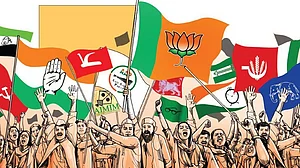 आकार पटेल का लेख: अमेरिका-ब्रिटेन की तरह किसी भी राजनीतिक दल में अंदरूनी लोकतंत्र नहीं है भारत में