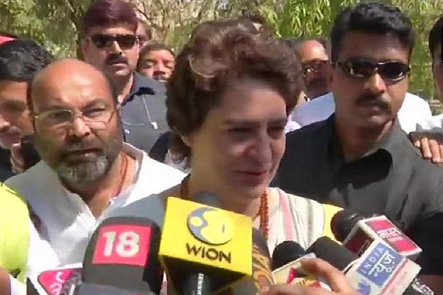 प्रियंका गांधी का बीजेपी पर हमला, कहा-जनता की सेवा के बजाए मारपीट कर रहे हैं सांसद-विधायक