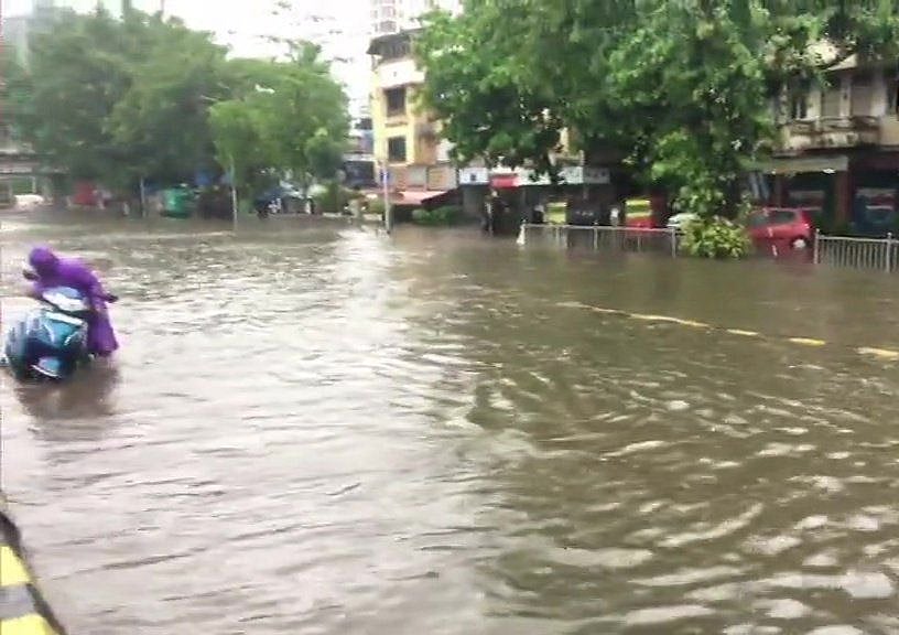 तस्वीरों में देखें बारिश से बेहाल मुंबई, सड़कों पर गाड़ियों की जगह मछलियां, एयरपोर्ट  और रेलवे ट्रैक भी डूबा