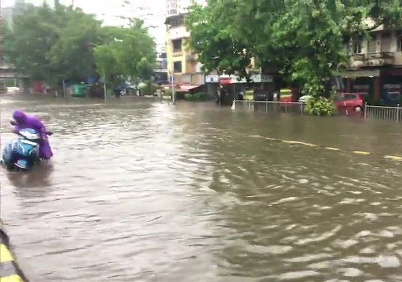 तस्वीरों में देखें बारिश से बेहाल मुंबई, सड़कों पर गाड़ियों की जगह मछलियां, एयरपोर्ट  और रेलवे ट्रैक भी डूबा