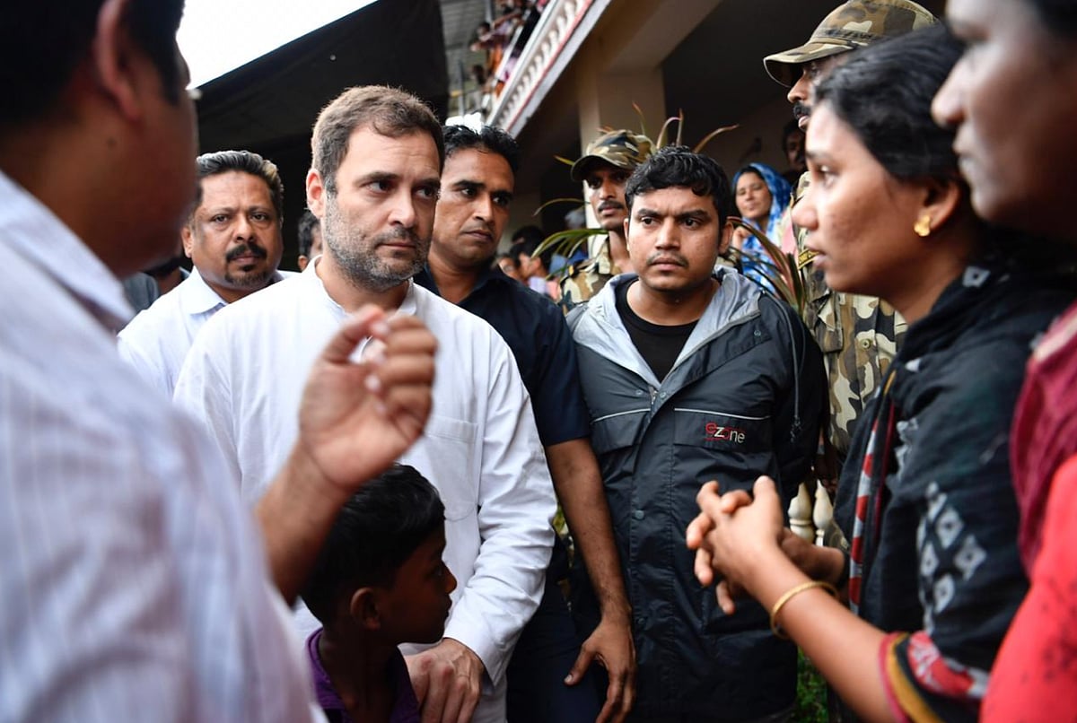 बाढ़ से बेहाल केरल के लिए राहुल गांधी ने आरबीआई को लिखा खत, किसानों को कर्ज चुकाने में राहत देने की मांग
