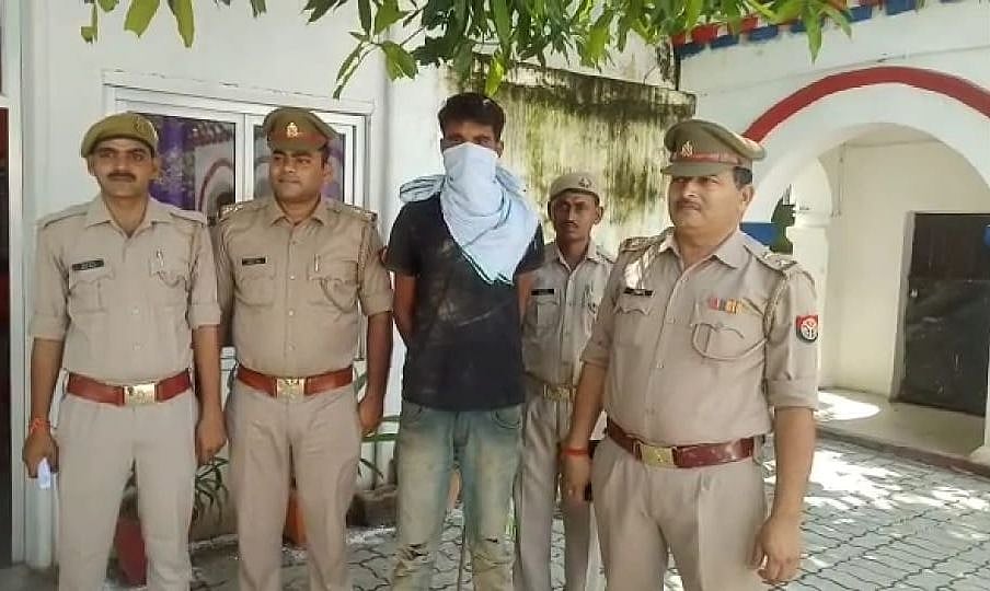 यूपी के बांदा में कंटेनर ट्रक से 20 गोवंश बरामद, चालक गिरफ्तार