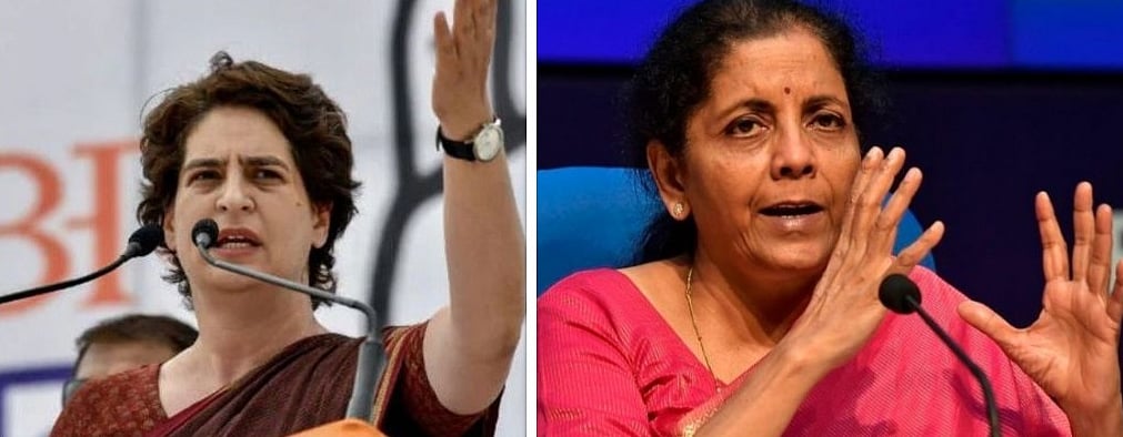 आर्थिक मंदी को लेकर प्रियंका का सीतारमण पर हमला, ‘ओला-उबर की वजह से रोजगार बढ़ा या मंदी, बीजेपी है भ्रमित’