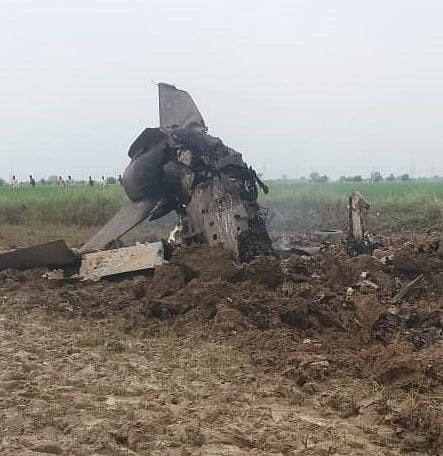 मध्य प्रदेश: वायुसेना का लड़ाकू विमान मिग-21 क्रैश, इस साल ये तीसरा हादसा