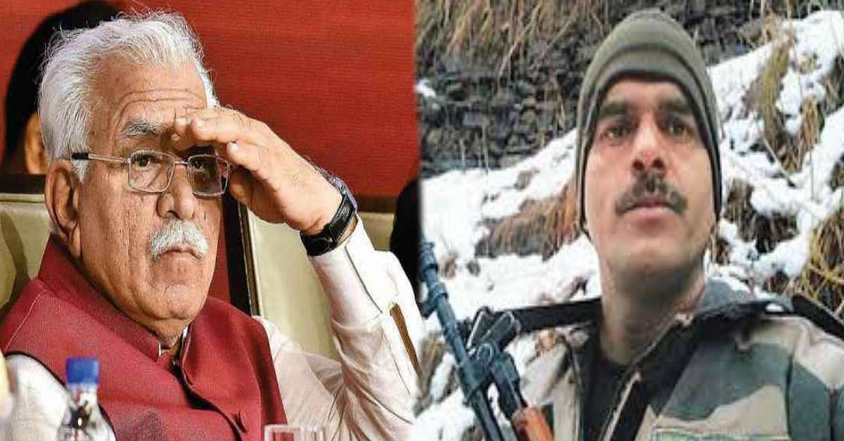 पीएम मोदी के खिलाफ ताल ठोकने वाले तेज बहादुर अब खट्टर के खिलाफ लड़ेंगे चुनाव, कहा- बेरोजगारी बड़ा मुद्दा