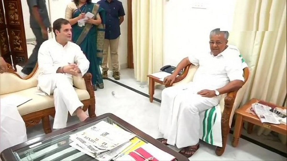 राहुल गांधी ने केरल में बाढ़ को लेकर सीएम को लिखा खत, कहा- उम्मीद है  पीड़ितों को समय से मिल रहा होगा मुआवजा