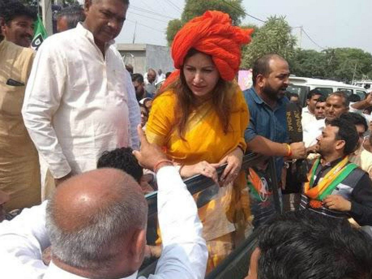 पहले बीजेपी उम्मीदवार ने ‘भारत माता की जय’ नहीं बोलने वालों पर दिया विवादित बयान, अब बवाल मचने पर मांगी माफी