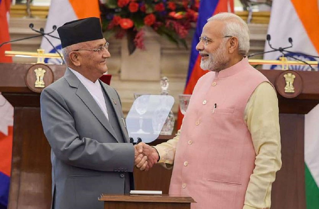 पाकिस्तान के बाद अब नेपाल ने दिखाई आंखें, भारत के नए नक्शे पर उठाई उंगली, चीन की शरण में जाने के दिए संकेत