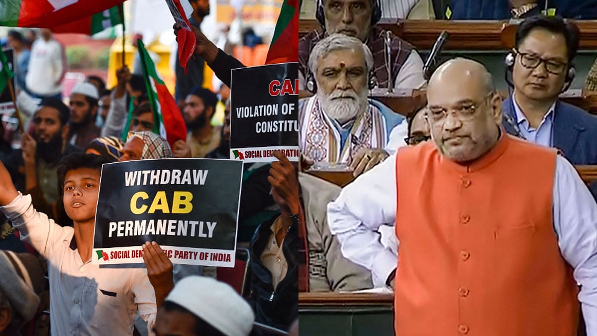 CAB के खिलाफ पूरे देश में हिंसक प्रदर्शन, शाह की शिलांग यात्रा रद्द, असम में रेल सेवा बाधित