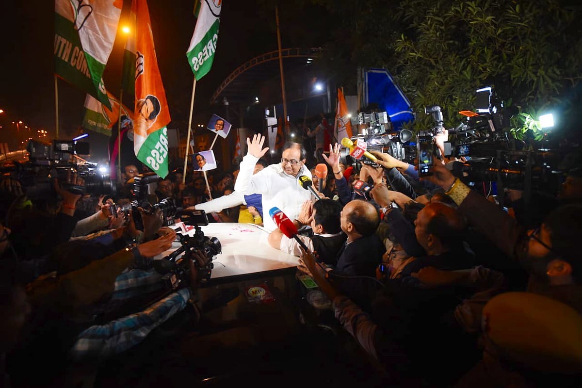 समर्थकों के नारों के बीच 106 दिन बाद जेल से रिहा हुए चिदंबरम, बोले- इतने दिन में नहीं साबित हुआ एक भी आरोप