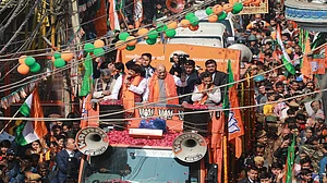 दिल्ली: गृह मंत्री अमित शाह के रोड शो में लगे ‘देश के गद्दारों को गोली मारो...’ के नारे, बीजेपी ने दी सफाई