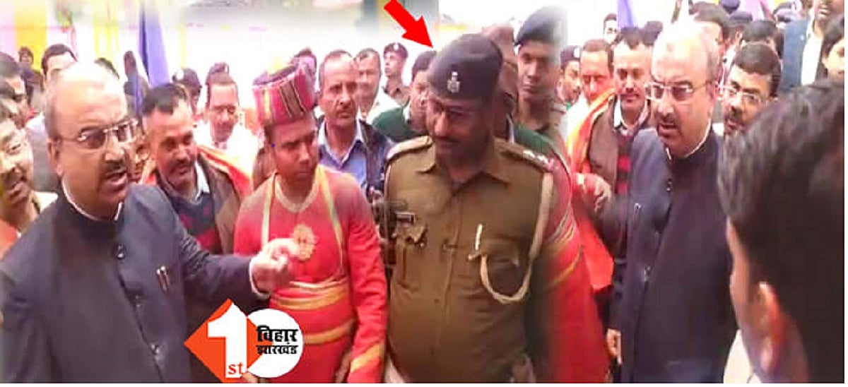 नीतीश के स्वास्थ्य मंत्री को जब पुलिस अधिकारी ने नहीं पहचाना तो भड़क गए, बोले- सस्पेंड करो, तेजस्वी का पलटवार