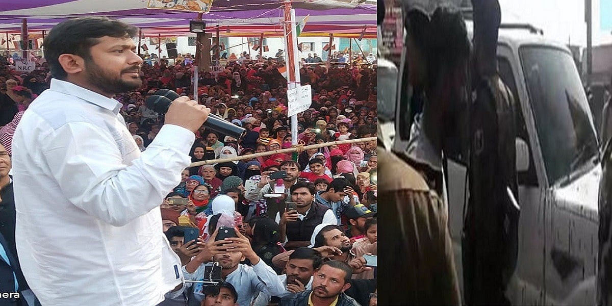 CAA-NRC के खिलाफ कन्हैया की यात्रा पर दो हफ्ते में 7 बार हमला, समर्थकों ने बीजेपी पर लगाए आरोप