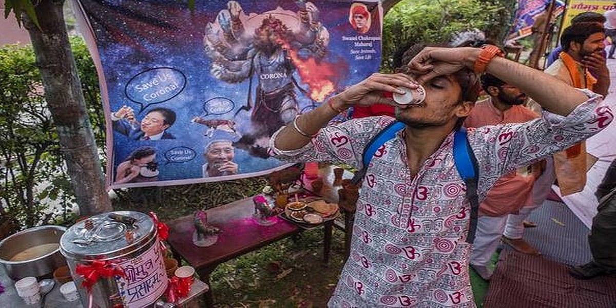 विष्णु नागर का व्यंग्यः हमारे पास कोरोना का रामबाण इलाज, पूरे देश में यज्ञ से मुआ लंगोट छोड़ भागेगा!