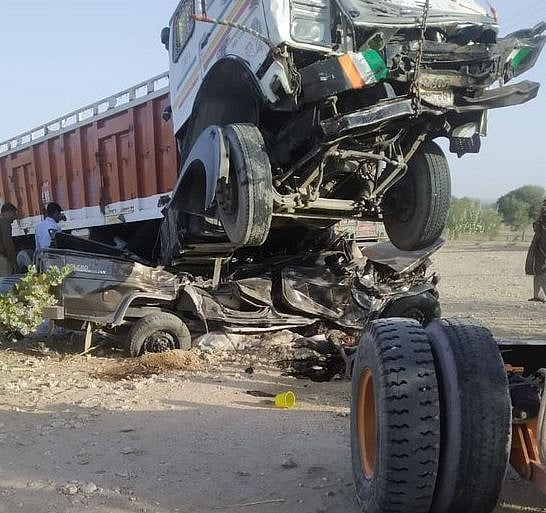 राजस्थान के जोधपुर में भीषण सड़क हादसा, 6 महिला समेत 11 लोगों की मौत, इलाके में मचा कोहराम