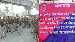 शाहीन बाग में CAA के खिलाफ जारी प्रदर्शन के बीच धारा 144 लागू, बड़ी संख्या में सुरक्षा बलों की तैनाती की गई