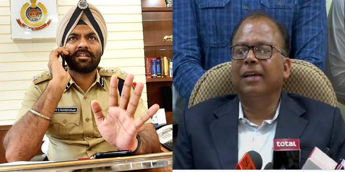 दिल्ली पुलिस ने अपने ही अधिकारी के दावे को पलटा, हिंसा में ‘आप’ नेता ताहिर को बचाने वाले बयान को बदला