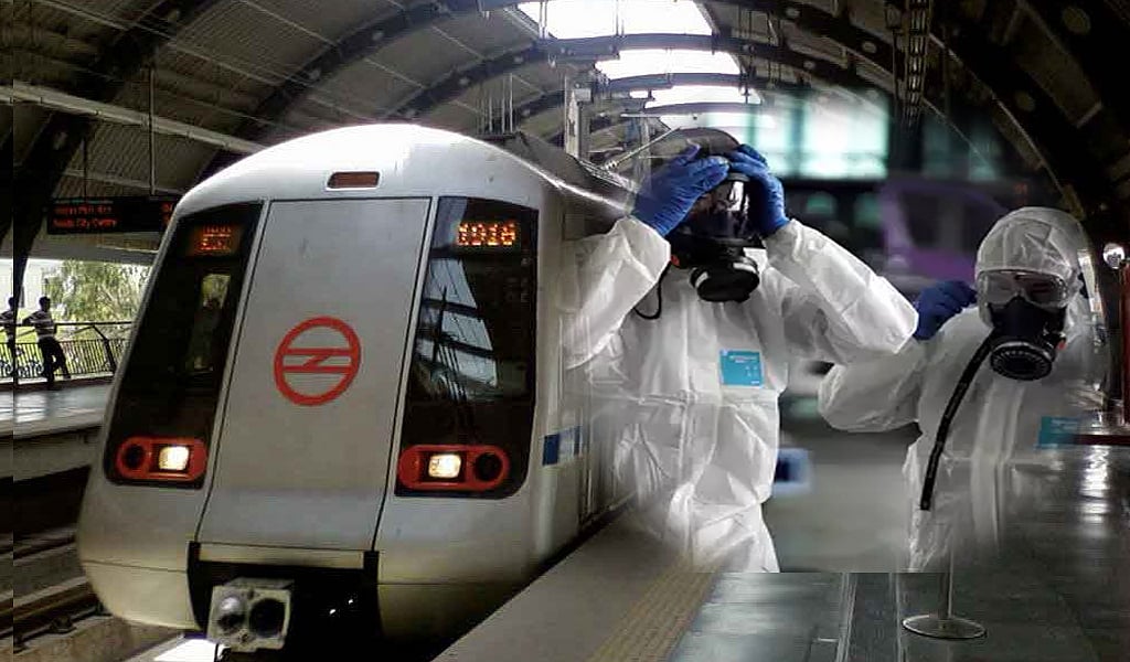 इतिहास में पहली बार! कोरोना ने रोकी मेट्रो की रफ्तार, DMRC ने बंद करने का किया ऐलान