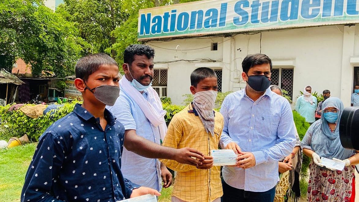 फोटोः @NSUIDelhi