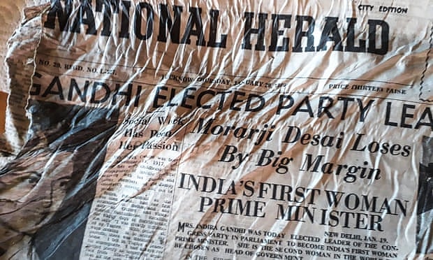 फ्रांस के  ग्लेशियर से मिला 1966 का नेशनल हेरल्ड, ‘इंडियाज़ फर्स्ट वुमन पीएम’ हेडलाइन के साथ इंदिरा गांधी की फोटो