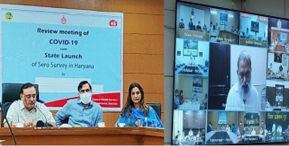 हरियाणा में पानी सिर से ऊपर जाने पर सीरो सर्वे का फैसला, कोरोना मरीजों का आंकड़ा पहुंचा 42 हजार के पार