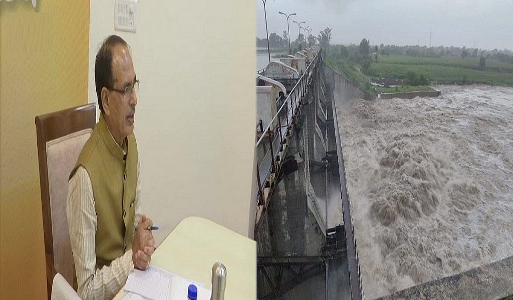 मध्य प्रदेश के कई इलाकों में मंडराया बाढ़ का खतरा, बरगी, तवा और बारना बांध ओवरफ्लो, सीएम शिवराज ने की आपात बैठक