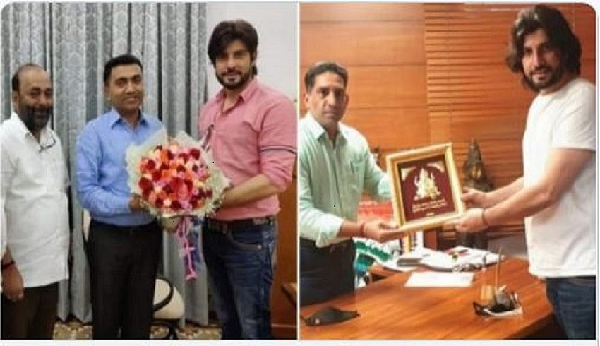 गोवा के मुख्यमंत्री और मंत्री के साथ रेव पार्टी के आरोपी की तस्वीरें वायरल, सवालों के घेरे में बीजेपी सरकार