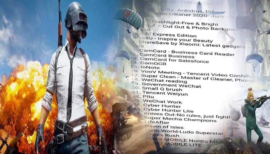 LAC पर तनाव के बीच भारत सरकार ने बैन किए PUBG समेत 118 चीनी मोबाइल ऐप्स, ये है पूरी लिस्ट