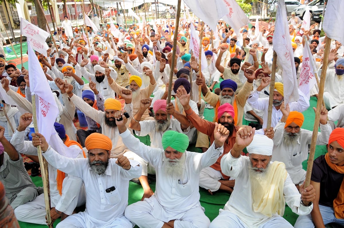कृषि कानूनों के खिलाफ पंजाब के किसानों ने तेज किया आंदोलन, 17 अक्टूबर को विशाल प्रदर्शन का ऐलान