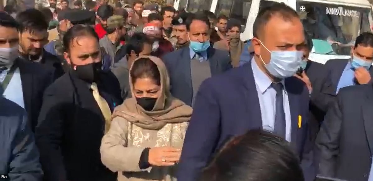 जम्मू-कश्मीर को बीजेपी सरकार ने बना दिया है खुली जेल, किया जा रहा अधिकारों का हनन: महबूबा मुफ्ती