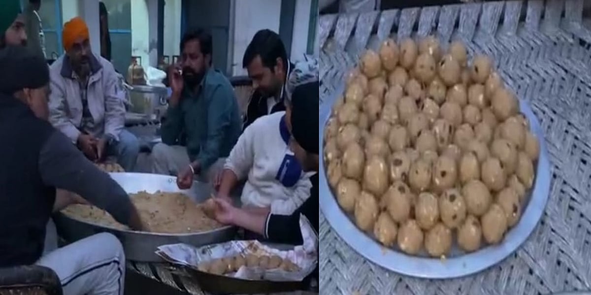 किसानों की 'इम्यूनिटी' बनाए रखने के लिए गुरुद्वारों में बन रहे हैं खास लड्डू, महिलाएं भी मोर्चा संभालने को तैयार 
